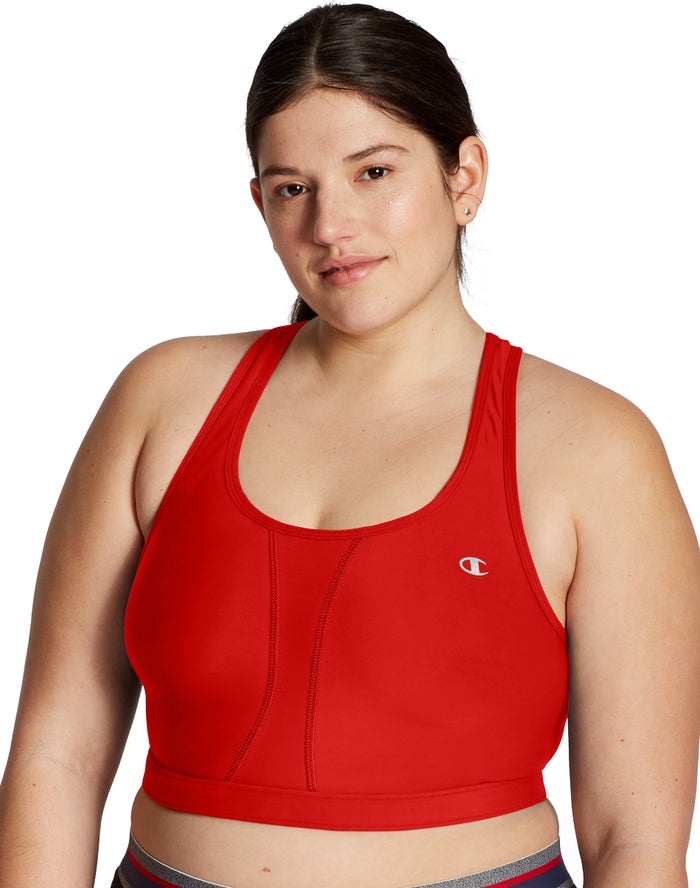 Champion Sport Bh Dames - Rood - Plus Vented ( 154720-SRF )